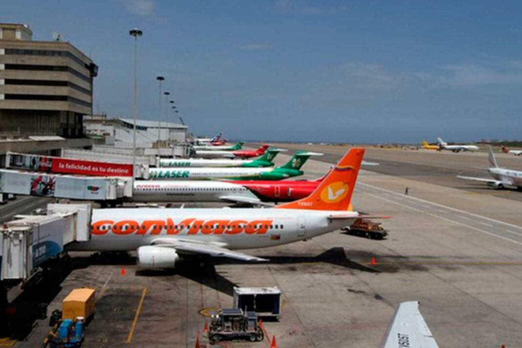 Hasta ahora siete aerolíneas que suspenden vuelos hacia Venezuela