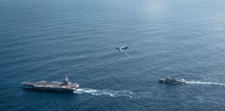 Portaaviones USS Gerald R. Ford cruzó el Paso de Anegada e ingresó al mar Caribe Portaaviones USS Gerald R. Ford cruzó el Paso de Anegada e ingresó al mar Caribe