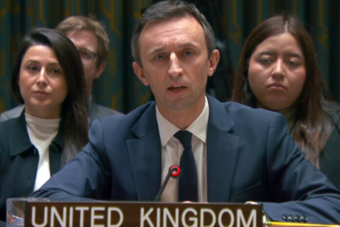 Reino Unido ratifica ante el Consejo de Seguridad de la ONU su apoyo a los venezolanos en su «búsqueda de un futuro democrático» Reino Unido ratifica ante el Consejo de Seguridad de la ONU su apoyo a los venezolanos en su "búsqueda de un futuro democrático"
