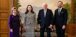 María Corina Machado recibida por los reyes y el príncipe heredero de Noruega María Corina Machado recibida por los reyes y el príncipe heredero de Noruega