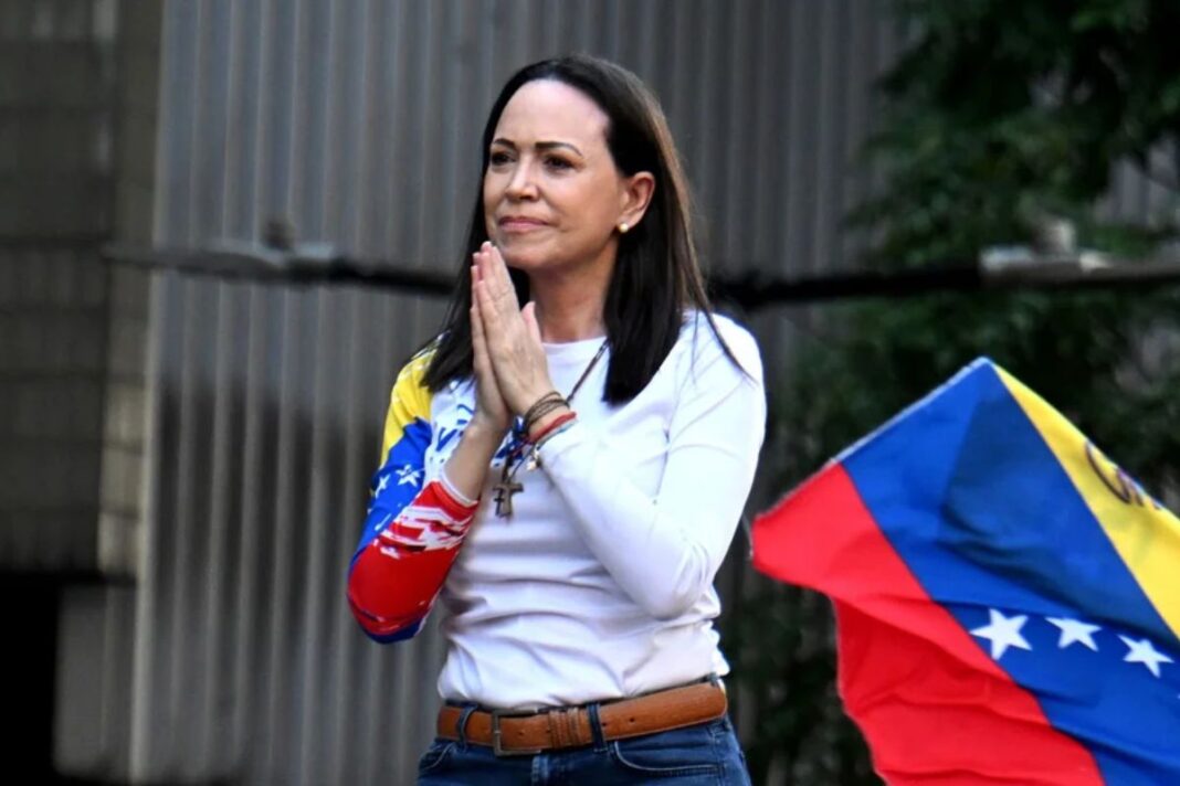 María Corina Machado ya no se encuentra en Oslo y durante estos días está María Corina Machado ya no se encuentra en Oslo y durante estos días está