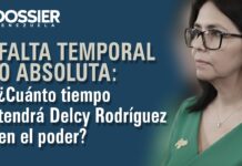 Falta temporal o absoluta: ¿Cuánto tiempo podrá Delcy Rodríguez estar en la presidencia?