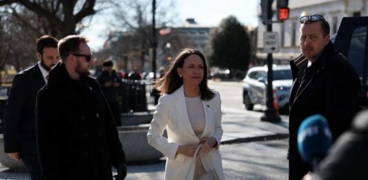 María Corina Machado tras reunión en la Casa Blanca: "Contamos con el presidente Trump para la libertad de Venezuela"