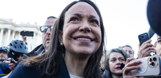 María Corina Machado tras reunión con el secretario general de la OEA: "Venezuela va a avanzar en un proceso ordenado y estable a la transición"