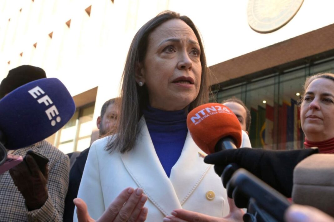 María Corina Machado: "Washington no va a sostener un régimen represivo en Venezuela"