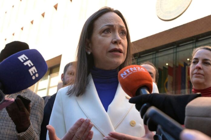 María Corina Machado: «Washington no va a sostener un régimen represivo en Venezuela» María Corina Machado: "Washington no va a sostener un régimen represivo en Venezuela"