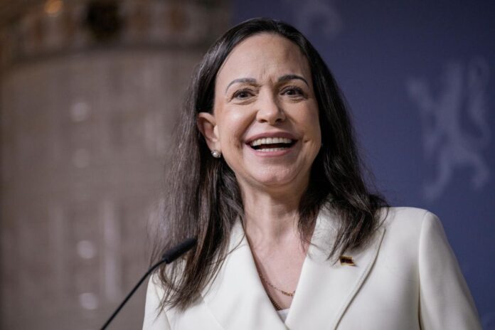 María Corina Machado insiste en que la transición en Venezuela inició y augura «unas elecciones libres» muy pronto María Corina Machado