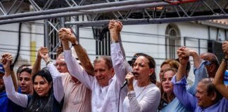 Exigen devolución de bienes usados en campaña de Edmundo González Urrutia en Barinas Exigen devolución de bienes usados en campaña de Edmundo González Urrutia en Barinas