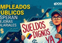 Empleados públicos exigen salarios dignos ante nuevos ingresos petroleros en Venezuela