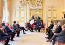 María Corina Machado visitó Senado de Francia y destacó la necesidad de establecer un calendario electoral en Venezuela María Corina Machado visitó Senado de Francia y destacó la necesidad de establecer un calendario electoral en Venezuela