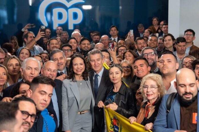 María Corina Machado desde España: «El reto es terminar de concretar el desplazamiento del régimen» María Corina Machado