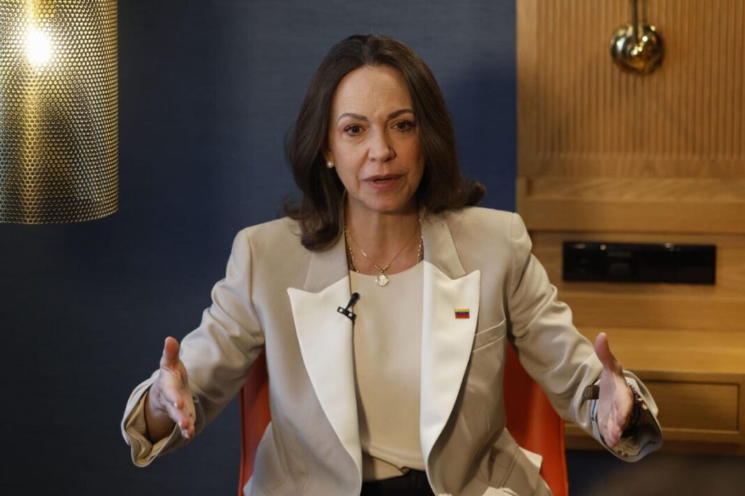 María Corina Machado confía en que España acompañe en el futuro la causa democrática en Venezuela