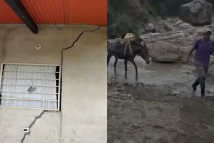 Más de 200 familias aisladas y viviendas en riesgo por lluvias en municipio San Judas Tadeo de Táchira Más de 200 familias aisladas y viviendas en riesgo por lluvias en municipio San Judas Tadeo de Táchira