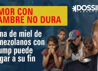 Amor con hambre no dura: Luna de miel de los venezolanos con Donald Trump pudiera llegar a su fin