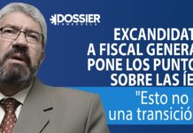 Nelson Chitty La Roche: “No estamos en transición, sino en un proceso de preservación del poder”