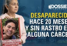 Madre clama por fe de vida de su hijo tras 20 meses de desaparición forzada