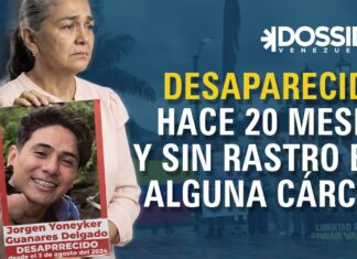 Madre clama por fe de vida de su hijo tras 20 meses de desaparición forzada