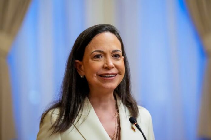 María Corina Machado exige el desmantelamiento de la represión y liberación de los presos políticos como indispensables para la transición María Corina Machado exige el desmantelamiento de la represión y liberación de los presos políticos como indispensables para la transición
