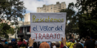 Protestas de trabajadores en Venezuela el primero mayo revelan crisis protestas trabajadores venezuela primero mayo