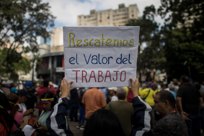 Protestas de trabajadores en Venezuela el primero mayo revelan crisis protestas trabajadores venezuela primero mayo