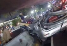 Tres fallecidos y cuatro heridos por accidente de tránsito en el distribuidor El Ciempiés Tres fallecidos y cuatro heridos por accidente de tránsito en el distribuidor El Ciempiés