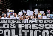 Plataforma Unitaria Democrática denuncia solo tres liberaciones de presos políticos en casi un mes Plataforma Unitaria Democrática denuncia solo tres liberaciones de presos políticos en casi un mes
