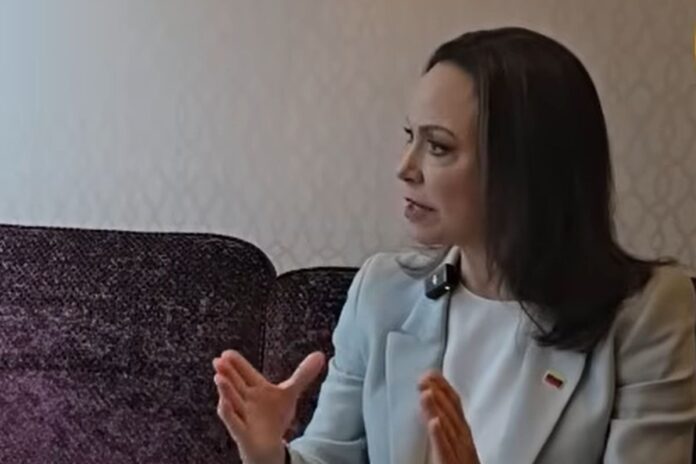 María Corina Machado insistió en que acuerdo energético debe brindar certeza a venezolanos María Corina Machado insistió en que acuerdo energético debe brindar certeza a venezolanos
