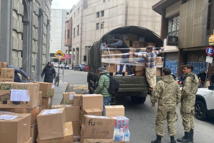 Gobierno de Uruguay envía 15 toneladas de ayuda humanitaria a Venezuela tras terremotos Gobierno de Uruguay envía 15 toneladas de ayuda humanitaria a Venezuela tras terremotos
