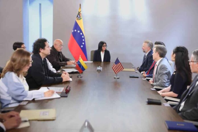 Delcy Rodríguez pide al rey Carlos III la liberación del oro venezolano retenido en el Banco de Inglaterra Delcy Rodríguez pide al rey Carlos III la liberación del oro venezolano retenido en el Banco de Inglaterra