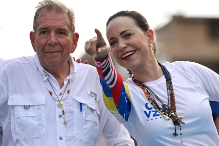 María Corina Machado: «El 28Jul nos dimos un mandato y lo vamos a cumplir» María Corina Machado: "El 28Jul nos dimos un mandato y lo vamos a cumplir"