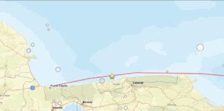 Servicio Geológico de Estados Unidos corrige el epicentro del sismo del 24Jun en Venezuela: Oeste de Catia La Mar, en La Guaira Servicio Geológico de Estados Unidos corrige el epicentro del sismo del 24Jun en Venezuela: Oeste de Catia La Mar, en La Guaira