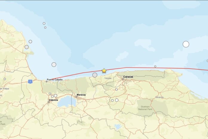 Servicio Geológico de Estados Unidos corrige el epicentro del sismo del 24Jun en Venezuela: Oeste de Catia La Mar, en La Guaira Servicio Geológico de Estados Unidos corrige el epicentro del sismo del 24Jun en Venezuela: Oeste de Catia La Mar, en La Guaira