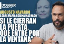 #DossierPregunta || Augusto Navarro: «María Corina tiene que sentarse en esa mesa o, si le cierran la puerta, entrar por la ventana» #DossierPregunta || Augusto Navarro: "María Corina tiene que sentarse en esa mesa o, si le cierran la puerta, entrar por la ventana"