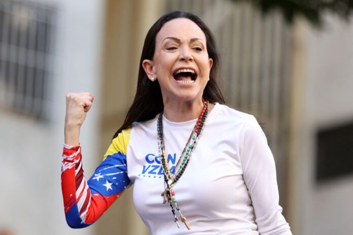 «Los venezolanos no aceptarían una elección donde no se me permita ser candidata» "Los venezolanos no aceptarían una elección donde no se me permita ser candidata"