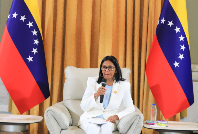 Venezolanos convocan protesta pacífica contra Delcy Rodríguez durante su visita a Nueva York Venezolanos convocan protesta pacífica contra Delcy Rodríguez durante su visita a Nueva York