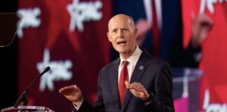 Rick Scott califica a Delcy Rodríguez de «jefa de un cartel de drogas» Rick Scott califica a Delcy Rodríguez de "jefa de un cartel de drogas"