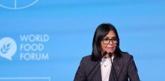 Delcy Rodríguez: «Venezuela debe alcanzar niveles cercanos al hambre cero antes de 2030» Delcy Rodríguez dice que Venezuela debe alcanzar niveles cercanos al hambre cero antes de 2030